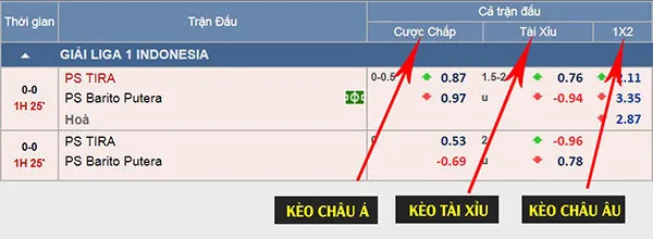 Kèo châu Á là gì?